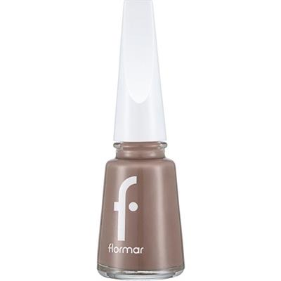 Flormar Klasik Parlak Bitişli Yüksek Pigmentli Oje 508 Minky Brown 11 ml Uzun Süreli Etki