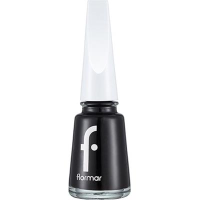 Flormar Klasik Parlak Bitişli Yüksek Pigmentli Oje (313 Black Minimalism New) 8682536035873