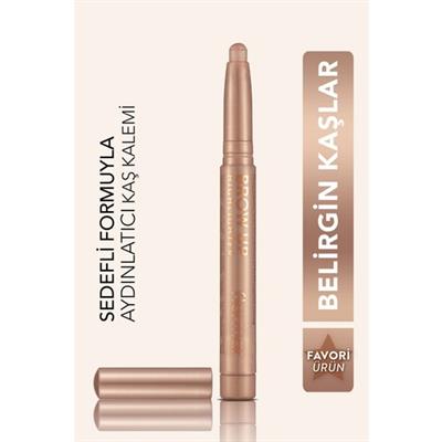 Flormar Kremsi Dokulu Brow Up Highlighter Pencil Aydınlatıcı Kalem- Uçuk Kahve (000 Champagne) 8690604622269