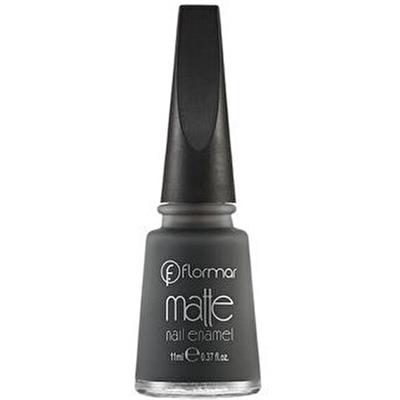 Flormar M03 Elegant Grey Mat Oje 11 ml Göz Alıcı Kadifemsi Etki Tüm Cilt Tipleri İçin