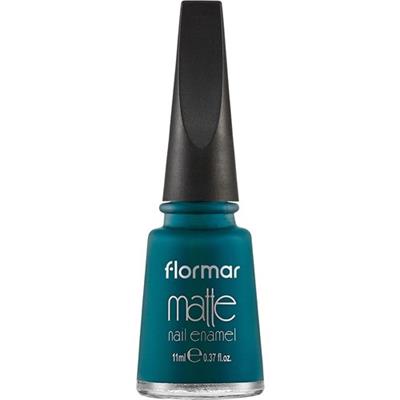 Flormar Mat Oje M06 Elegant Green 11 ml Tüm Cilt Tiplerine Uygun Kadifemsi Etki