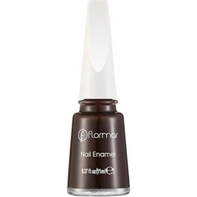 Flormar Nail Enamel Oje 514 Koyu Kahverengi Renk 11 ml Uzun Süreli Etki