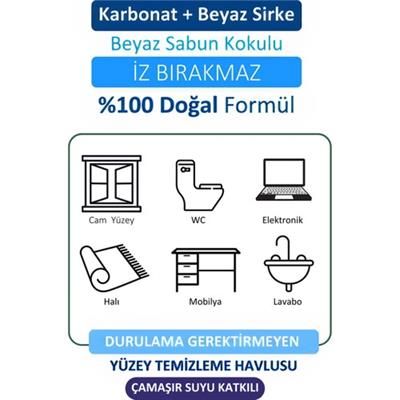 Freshmaker Çamaşır Suyu Katkılı Yüzey Temizlik Havlusu 100 Yaprak