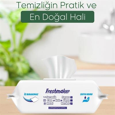 Freshmaker Çamaşır Suyu Katkılı Yüzey Temizlik Havlusu 100 Yaprak