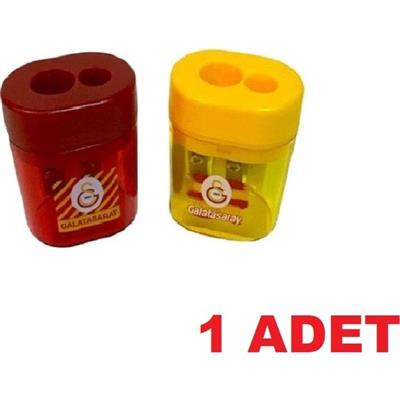 Galatasaray Çift Bıçaklı (Gözlü) Hazneli Oval Kalemtraş 1 Adet