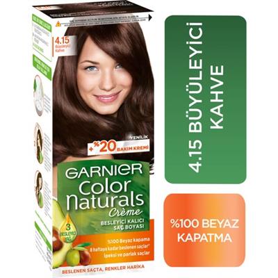 Garnier Color Naturals 4.15 - Büyüleyici Kahve Saç Boyası