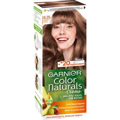 Garnier Color Naturals 6.25 Amonyaksız Kestane Kahve Saç Boyası 99 ml Kadınlar İçin