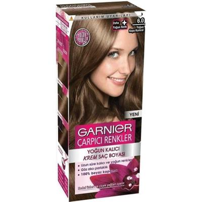 Garnier Koyu Kumral Amonyaklı Saç Boyası 6.0 - Derin Renk Etkisi