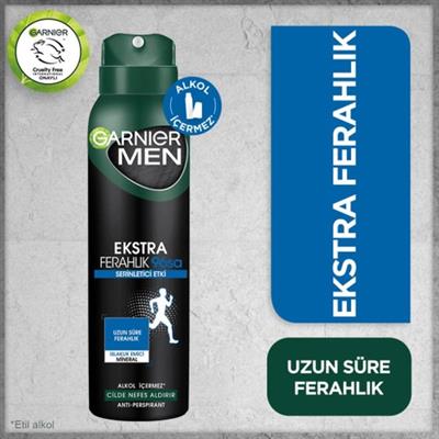 Garnier Men Ekstra Ferahlık Spray Deodorant
