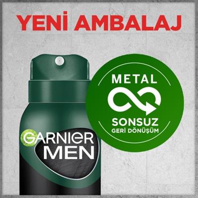Garnier Men Lekesiz Koruma Aerosol 150 ml