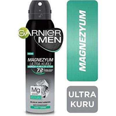 Garnier Men Magnezyum Sprey Deodorant 72 Saat Kötü Kokuya Karşı Koruma 150 ml