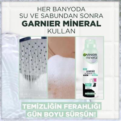 Garnier Mineral Lekesiz Koruma Ferah Koku Sprey Deodorant