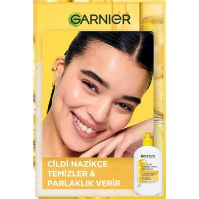 Garnier Yüz Temizleme Jeli 250 ml Normal Ciltler için C Vitamini ve Gliserin İçerikli Besleyici