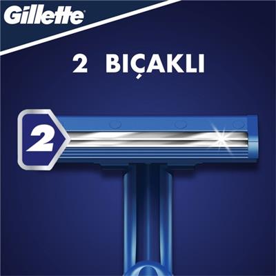Gillette Blue2 Kullan At Tıraş Bıçağı 20li Extra Büyük Paket