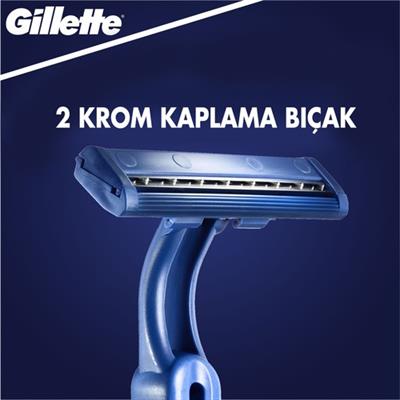 Gillette Blue2 Kullan At Tıraş Bıçağı 20li Extra Büyük Paket