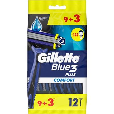 Gillette Blue3 Comfort Kullan At Tıraş Bıçağı 9+3 Adet