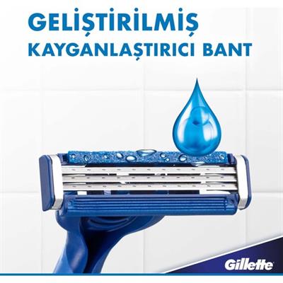 Gillette Blue3 Comfort Kullan At Tıraş Bıçağı 6+2 Adet