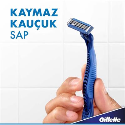 Gillette Blue3 Comfort Kullan At Tıraş Bıçağı 6+2 Adet