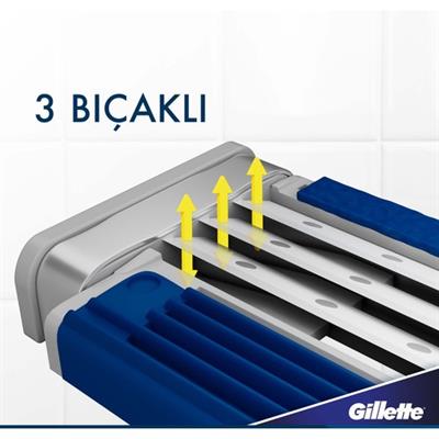Gillette Blue3 Comfort Slalom Kullan At Tıraş Bıçağı 8Li