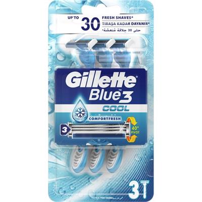Gillette Blue3 Cool Kullan At Tıraş Bıçağı 3 Adet
