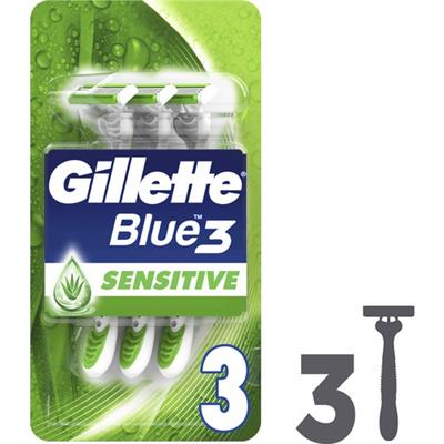 Gillette Blue3 Sensitive Tıraş Bıçağı 3lü