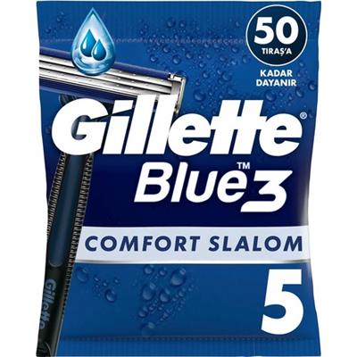 Gillette Blue3 Slalom Kullan At Tıraş Bıçağı 5li