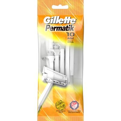 Gillette Kullan At Tıraş Bıçağı Uzun Tüyleri Kolayca Tıraş Eder 10 Adet Hassas Cilt Dostu