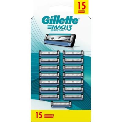 Gillette Mach 3 Sport Tıraş Bıçağı 15li Yedek