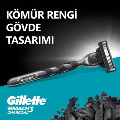 Gillette Mach 3makine 2 Yedekli + Series Tıraş Jeli 200 ml