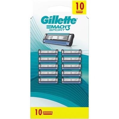 Gillette Mach3 Sport Yedek Tıraş Bıçağı 10 Adet