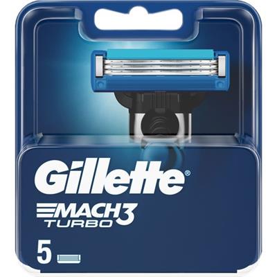 Gillette Mach3 Turbo Yedek Tıraş Bıçağı 5li