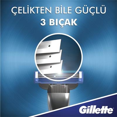 Gillette Mach3 Turbo Yedek Tıraş Bıçağı 12 Adet