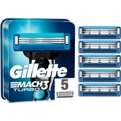 Gillette Mach3 Turbo Yedek Tıraş Bıçağı 5li