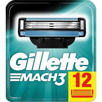 Gillette Mach3 Yedek Tıraş Bıçağı 12li