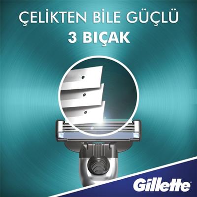 Gillette Mach3 Yedek Tıraş Bıçağı 4lü