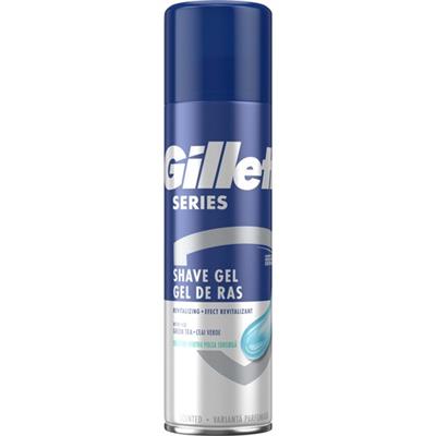 Gillette Series Canlandırıcı Tıraş Jeli Yeşil Çay Özlü 200 ml Hassas Ciltler İçin Koruma