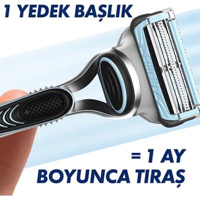 Gillette Skinguard Sensitive 4 Adet Yedek Tıraş Bıçağı