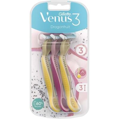Gillette Venus 3lü Kadın Tıraş Bıçağı Kullan-At Tasarımıyla Rahat Tıraş Deneyimi