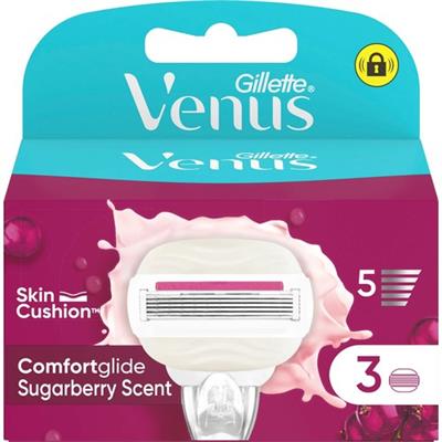 Gillette Venus Comfort Glide Sugarberry 3 Adet Yedek Başlık