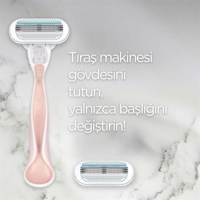 Gillette Venus Smooth Sensitive Tıraş Makinesi - 2 Bıçak