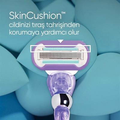Gillette Venus Swirl Tıraş Makinesi + 3 Adet Yedek Başlık