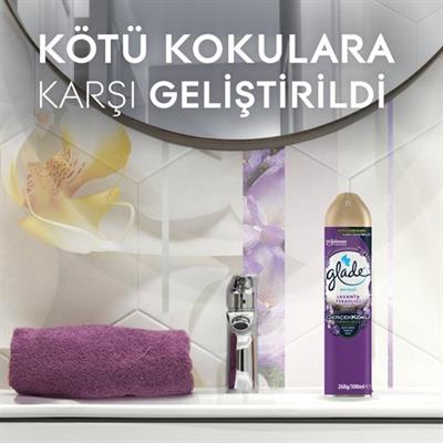 Glade Aerosol Oda Kokusu Lavanta Ferahlığı 300 ml