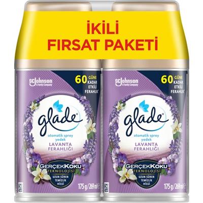 Glade Oda Kokusu Otomatik Sprey 2li Yedek Lavanta 269 Ml x2