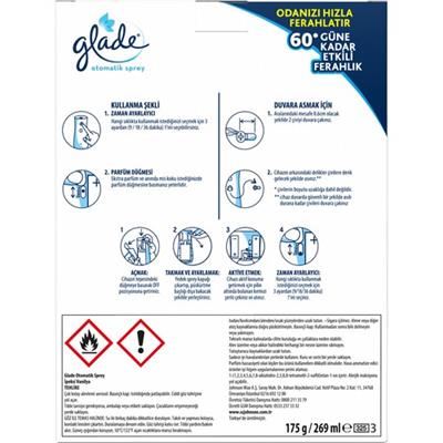 Glade Otomatik Sprey Vanilya Makine + Yedek 269 ml