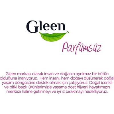 Gleen Organik İçerikli Vegan 1 lt Parfümsüz Sıvı Performans Çamaşır Deterjanı