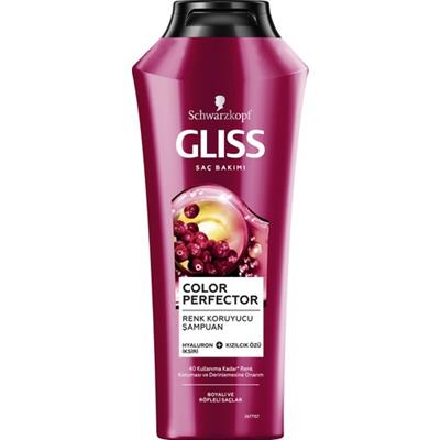 Gliss Color Perfector Renk Koruyucu Şampuan - Hyaluron İksiri ve Kızılcık Özü ile 500 ml