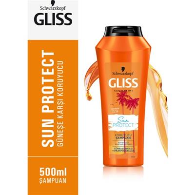 Gliss Sun Protect Güneşe Karşı Koruyucu Şampuan 500 ml