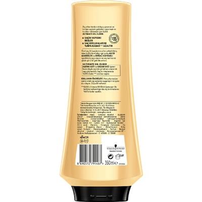 Gliss Ultimate Oil Elixir Besleyici Saç Bakım Kremi - Aminoasit ve Argan Yağı ile 360 ml