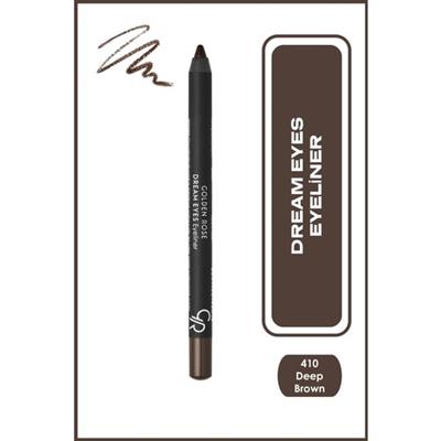 Golden Rose Dream Eyes Eyeliner No:410 Deep Brown - Göz Kalemi - 8691190142100