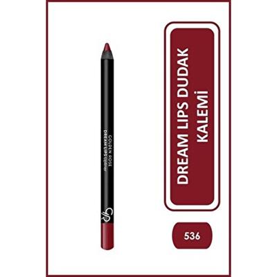Golden Rose Dream Lips Liner Dudak Kalemi 536 Kırmızı Renk Mat ve Yoğun Pigmentli